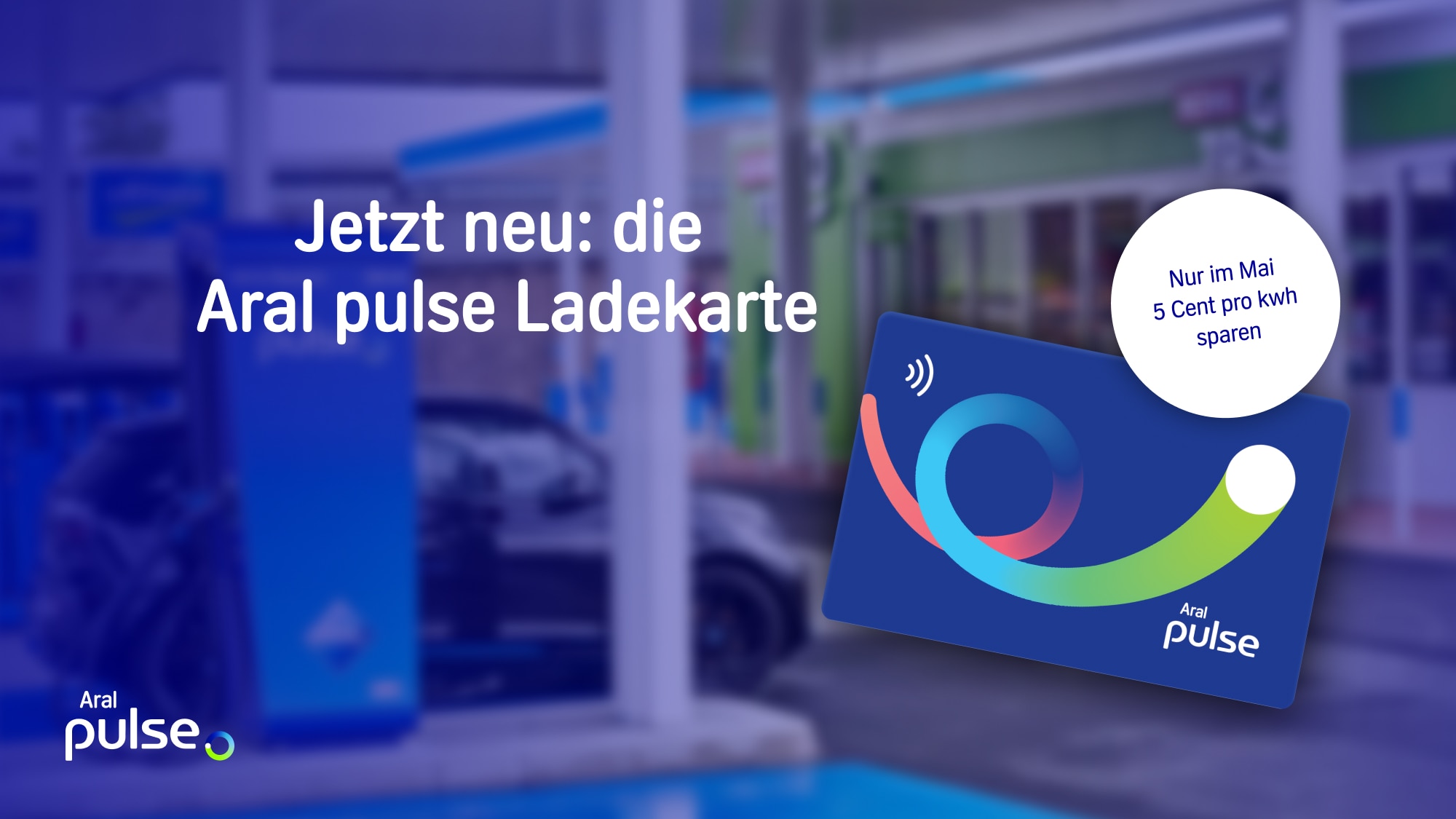 Jetzt neu Aral pulse Ladekarte Schnellladestation Ladesäulen